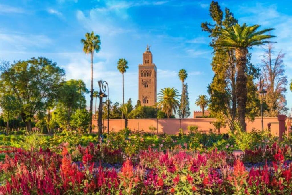 Apartamento Luxury Refuge - Marrakech Centre Marrakesh Exterior foto